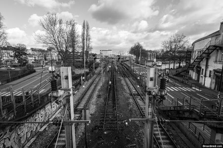Railroad in Nantes